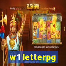 w1 letterpg